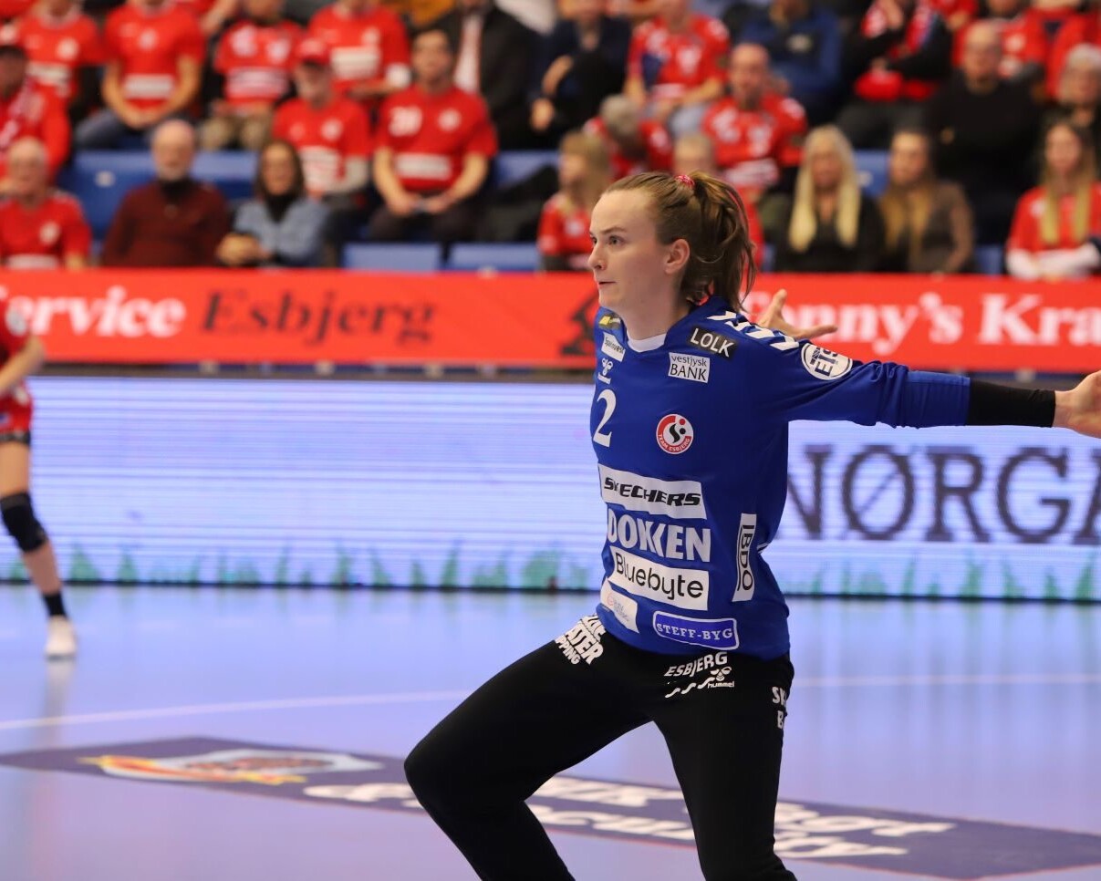 Anna Kistensen kunne ikke hindre Odense i at vinde Super Cup. Foto: Johnny Tauman.