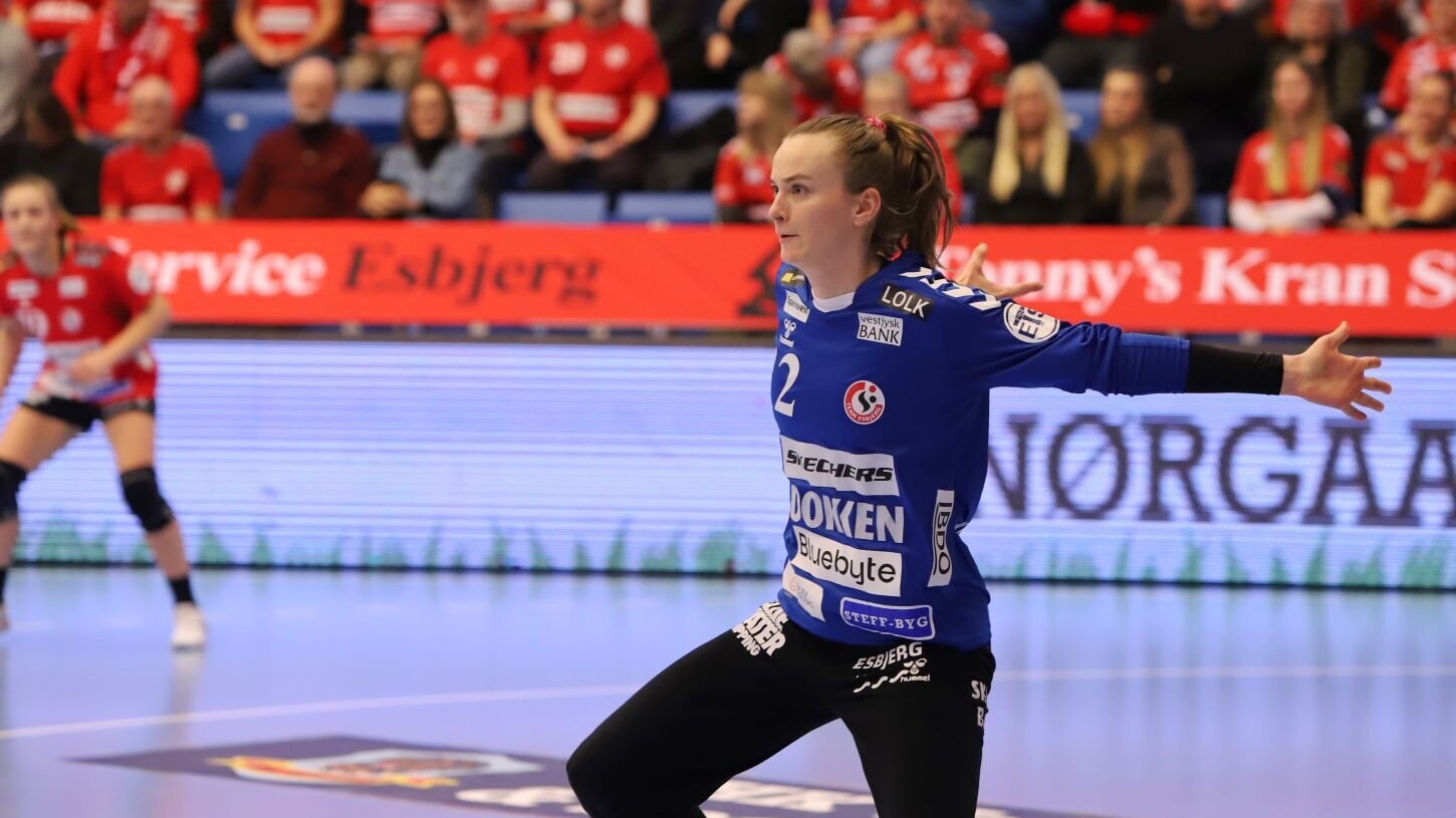 Anna Kistensen kunne ikke hindre Odense i at vinde Super Cup. Foto: Johnny Tauman.