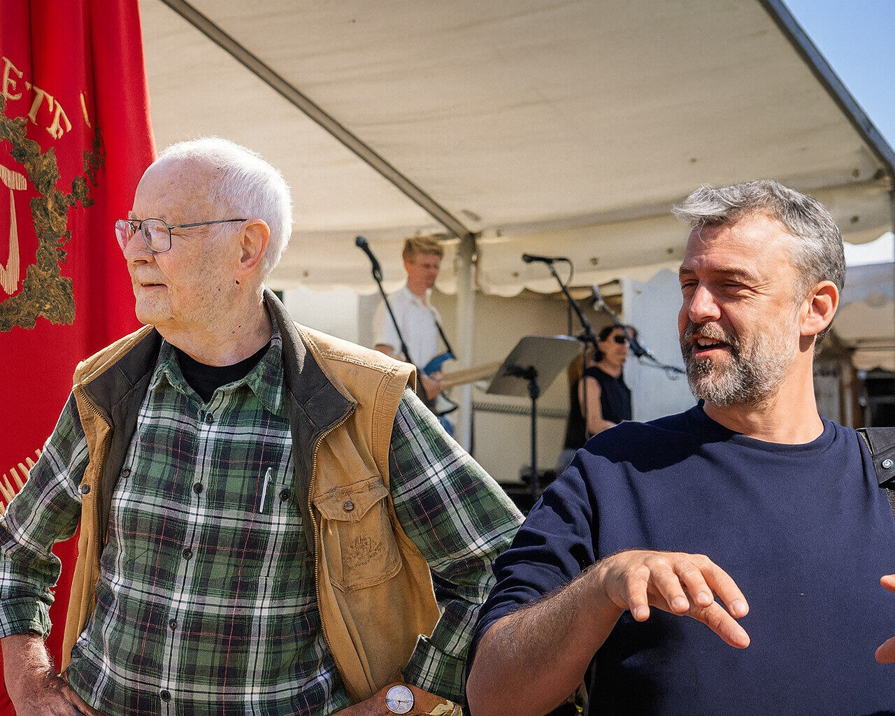 Henning Hyllestad, Enhedslisten og Mikkel Ammitzbøll, SF. Collage/Fotos: Fjodor Pedersen.