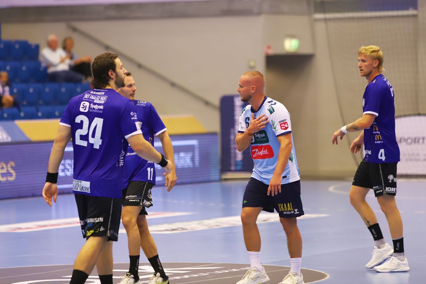 Der var ikke altid enighed om, hvem der gjorde hvad. Foto: Johnny Tauman.