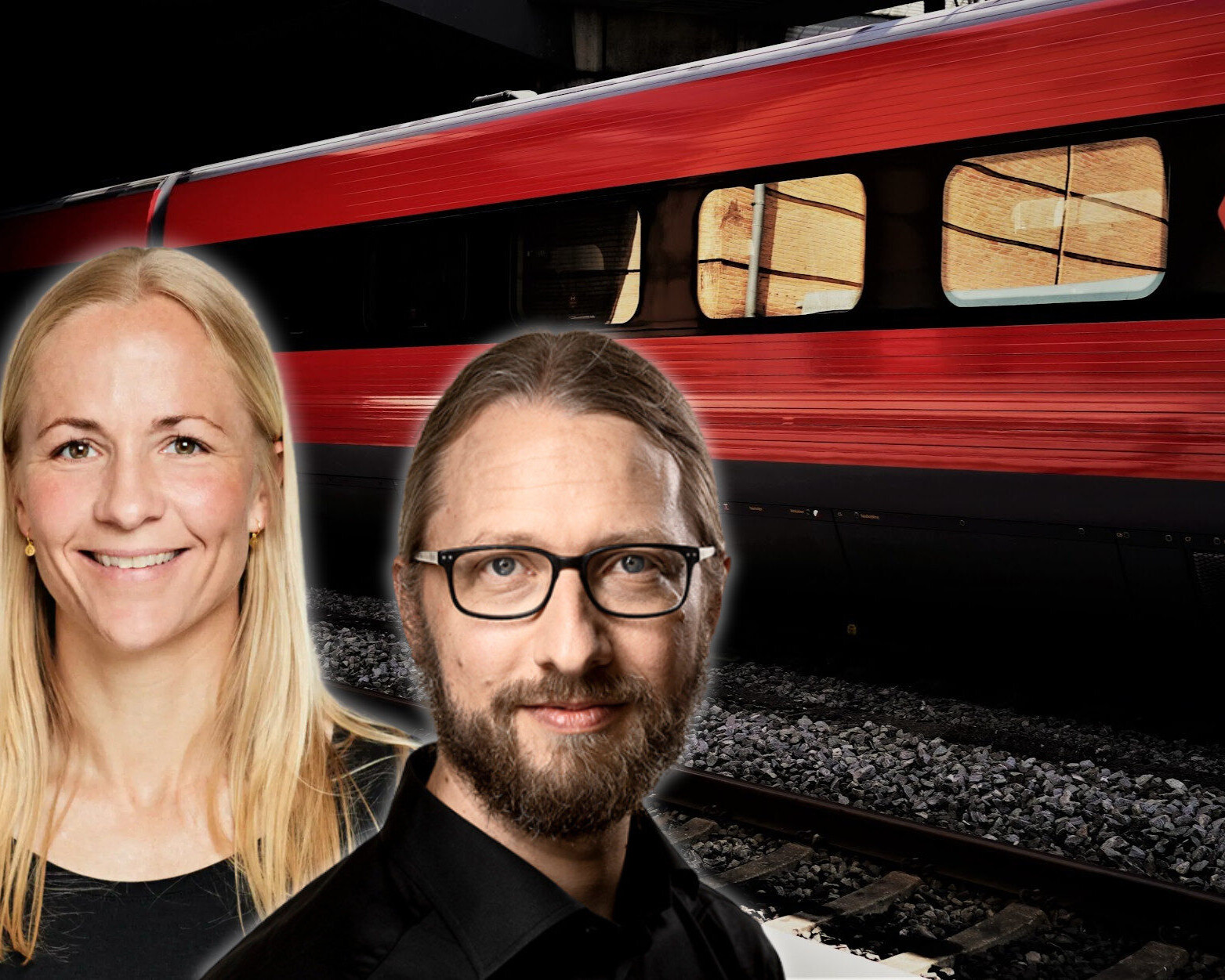 Anne Marie Geisler Andersen, medlem af byrådet i Esbjerg for Radikale Venstre og Stinus Lindgreen sundhedsordfører, RV.
