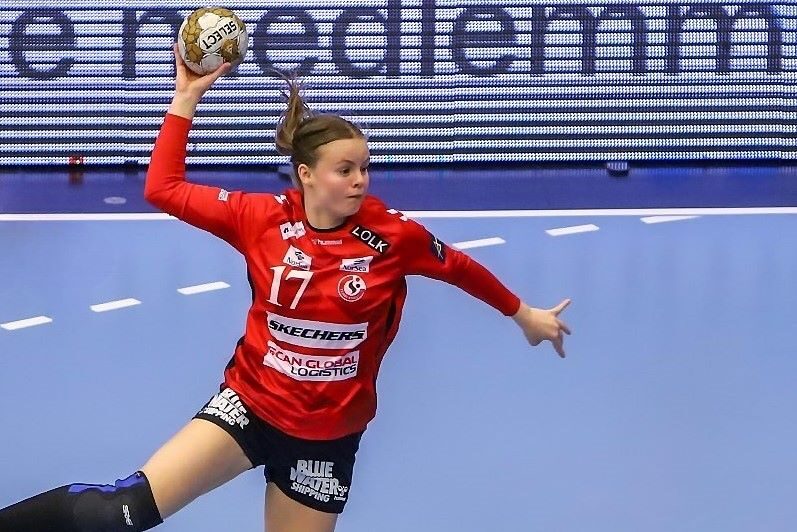 Elin Hansson scorede tre mål. Foto: Johnny Tauman.