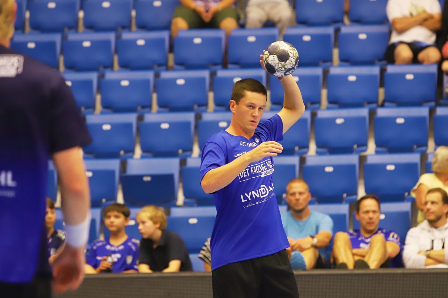 Lauritz klar til at give den fuld gas. Foto: Johnny Tauman.