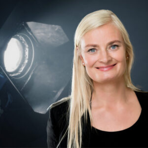 Line Aarsland tiltræder som vicedirektør for Det Danske Filminstitut. Foto: Steen Brogaard/Collage: EsbjergLiv.dk.