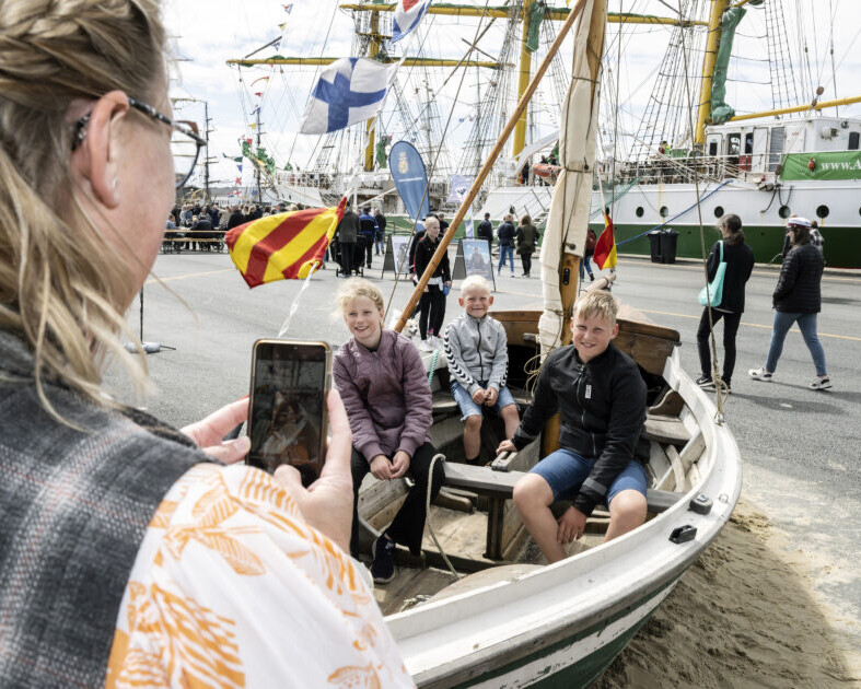 Maritimt Torv inviterer publikum ind i den maritime verden – fra knob og navigation til karriere og klima. Foto: Esbjerg Kommune.