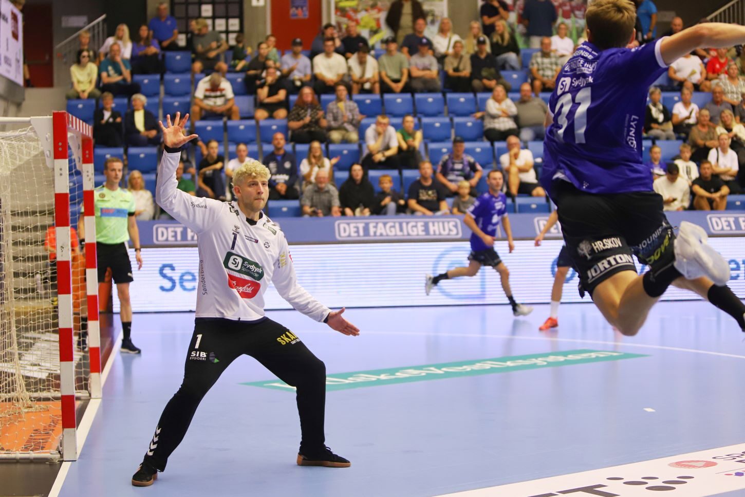 Morten Jørgensen var stærk fra fløjen. Arkivfoto: Johnny Tauman.