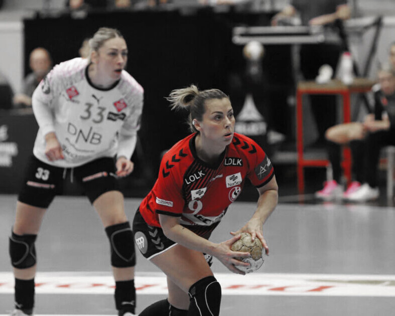 Nora Mørk viste overblik. Foto: Johnny Tauman.