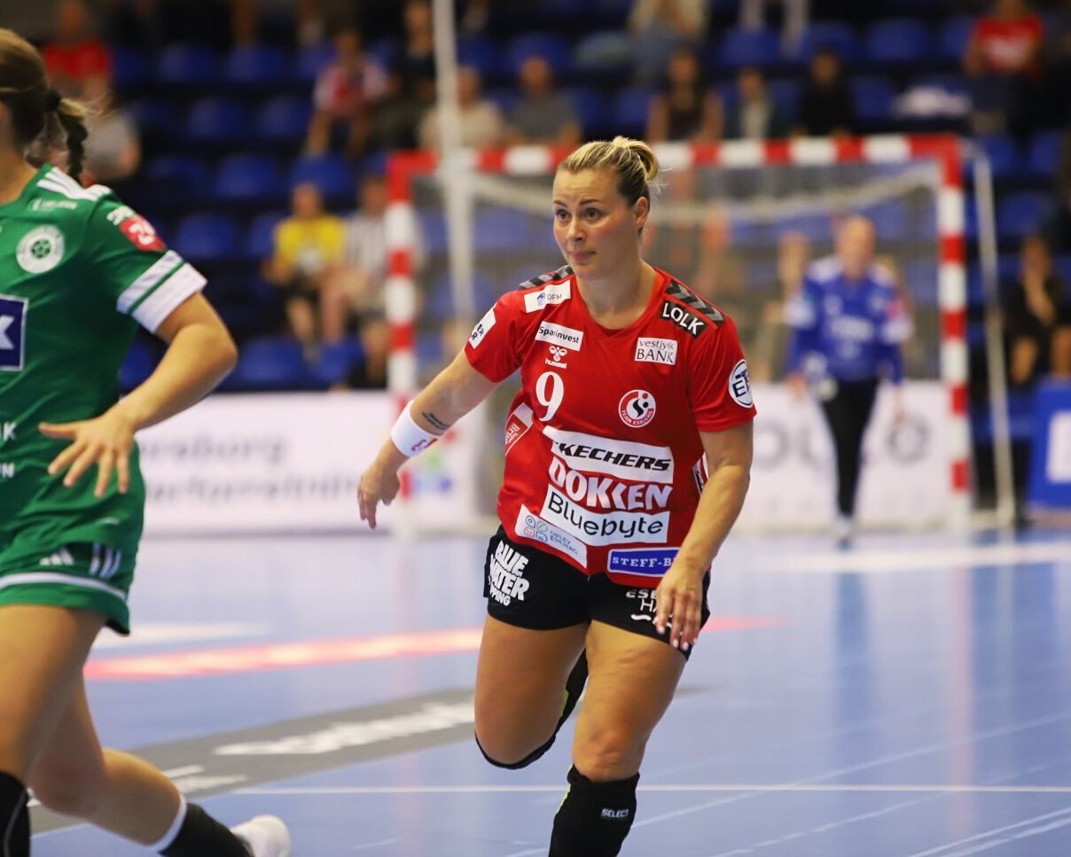 Nora Mørk betyder rigtig meget for holdet. Foto: Johnny Tauman.