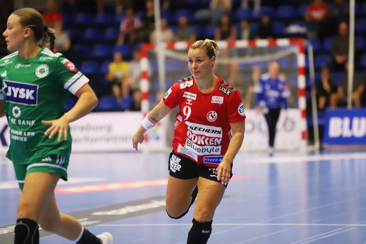 Nora Mørk betyder rigtig meget for holdet. Foto: Johnny Tauman.