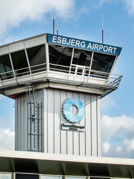 Esbjerg Airport. Arkivfoto: Torben Meyer.