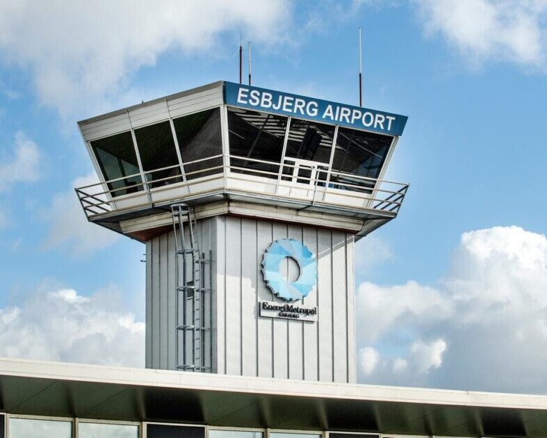 Esbjerg Airport. Arkivfoto: Torben Meyer.