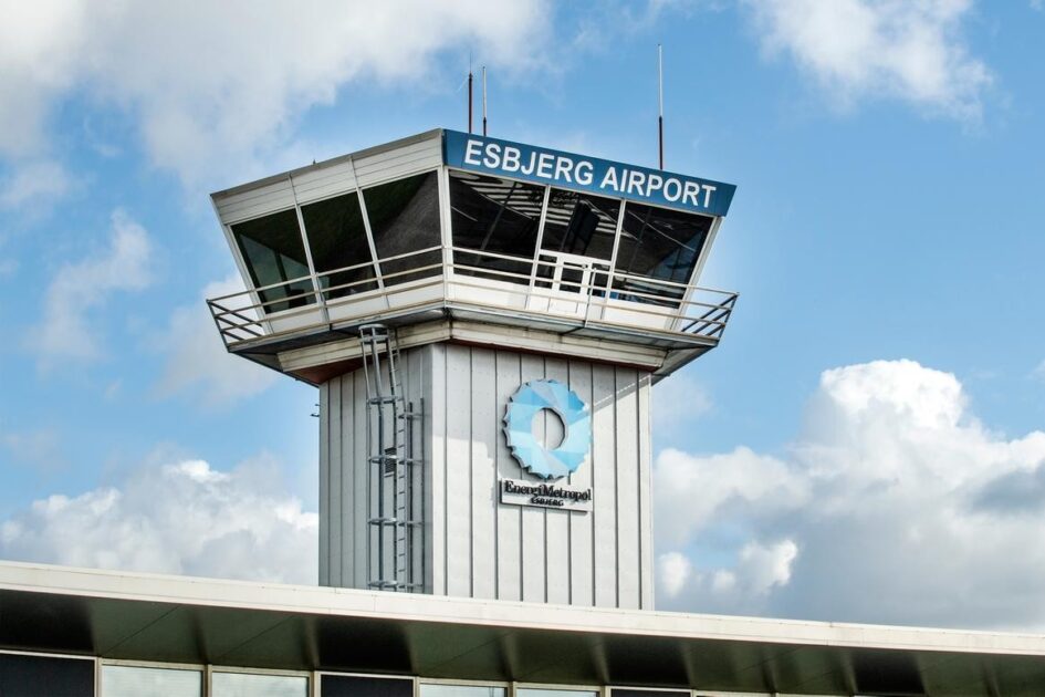 Esbjerg Airport. Arkivfoto: Torben Meyer.