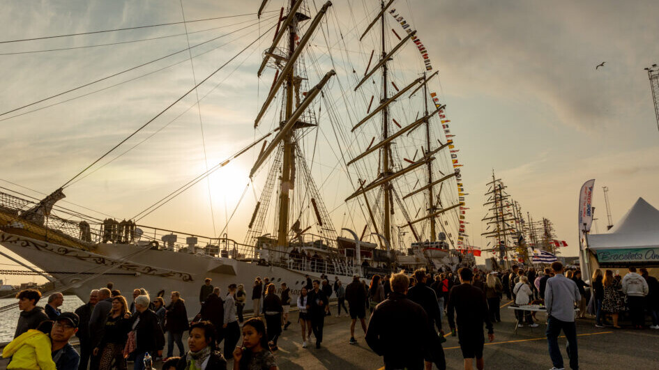Så går solen ned over Tall Ships Races for denne gang. Foto: Jack Eben Steffensen.