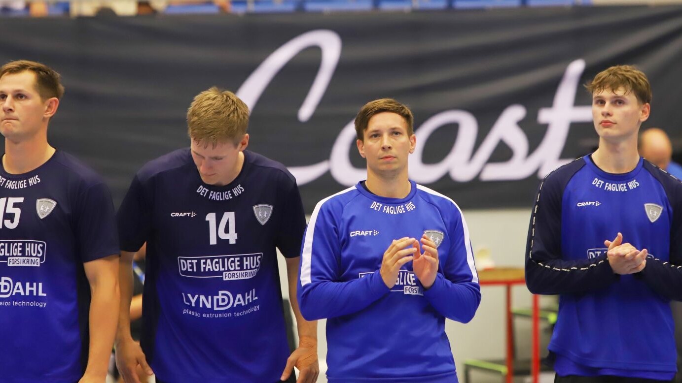 Store forventinger til Jerry Tollbring - nummer tre fra venstre. Foto: Johnny Tauman.