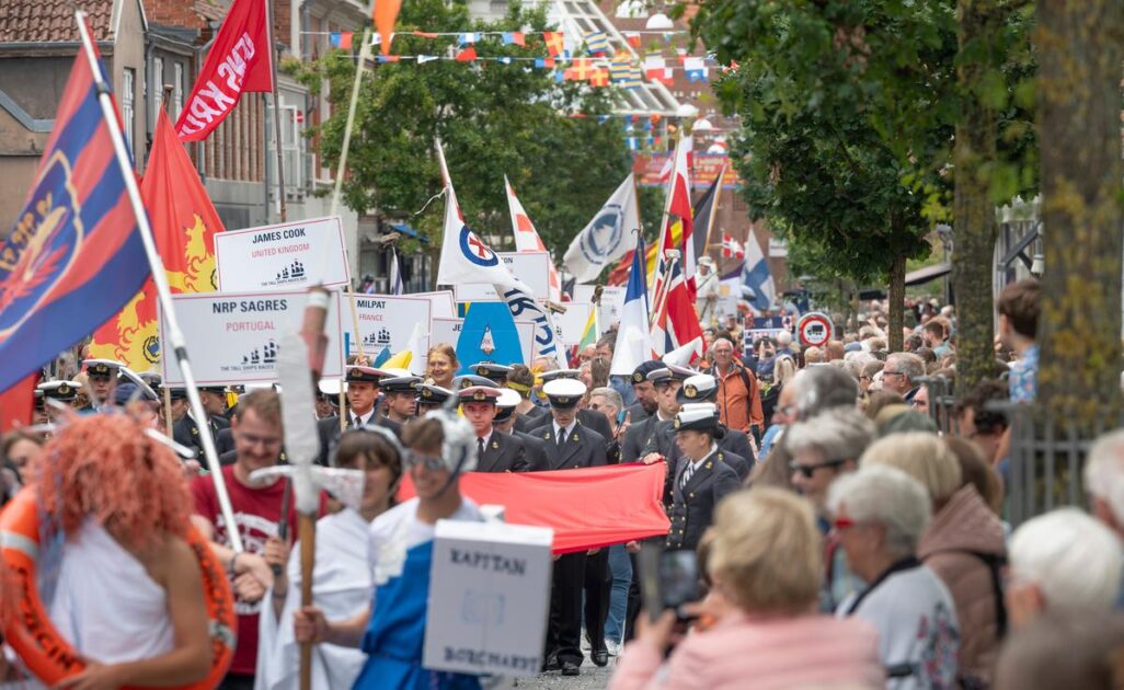 Parade. Tall Ships Race 2025. Foto: Christer Holte.