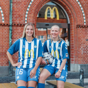 McDonald's engagerer sig i den lokale kvindefodbold. Foto: EfB.