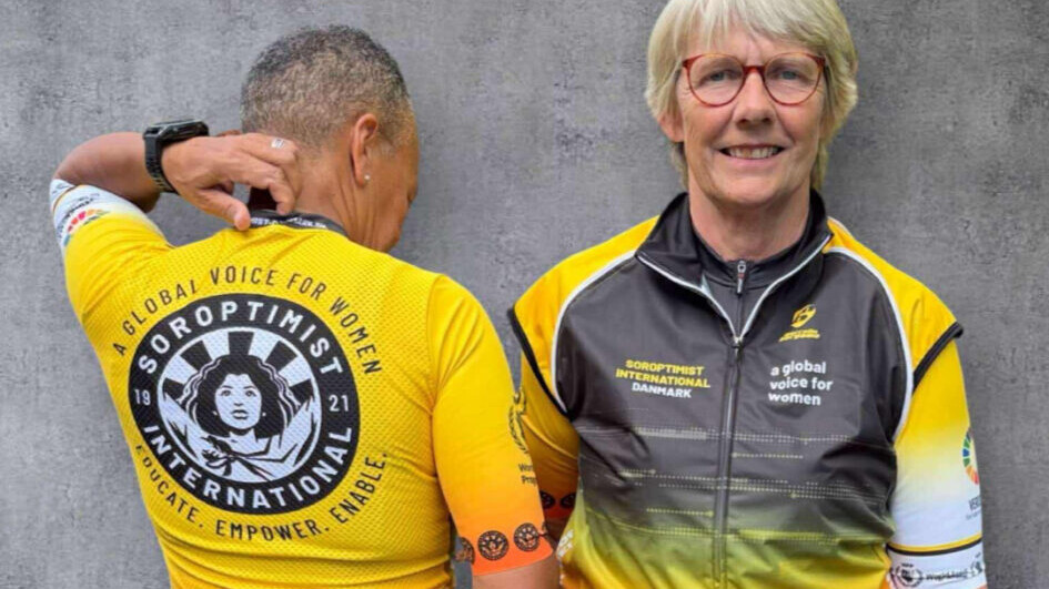 Man behøver ikke at iføre sig stramt cykeltøj for at være med! Genrefoto: Soroptimist International.