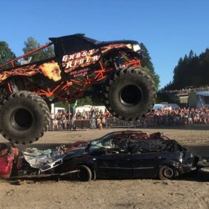 De monstorstore biler kommer til Esbjerg i weekenden. PR-foto.