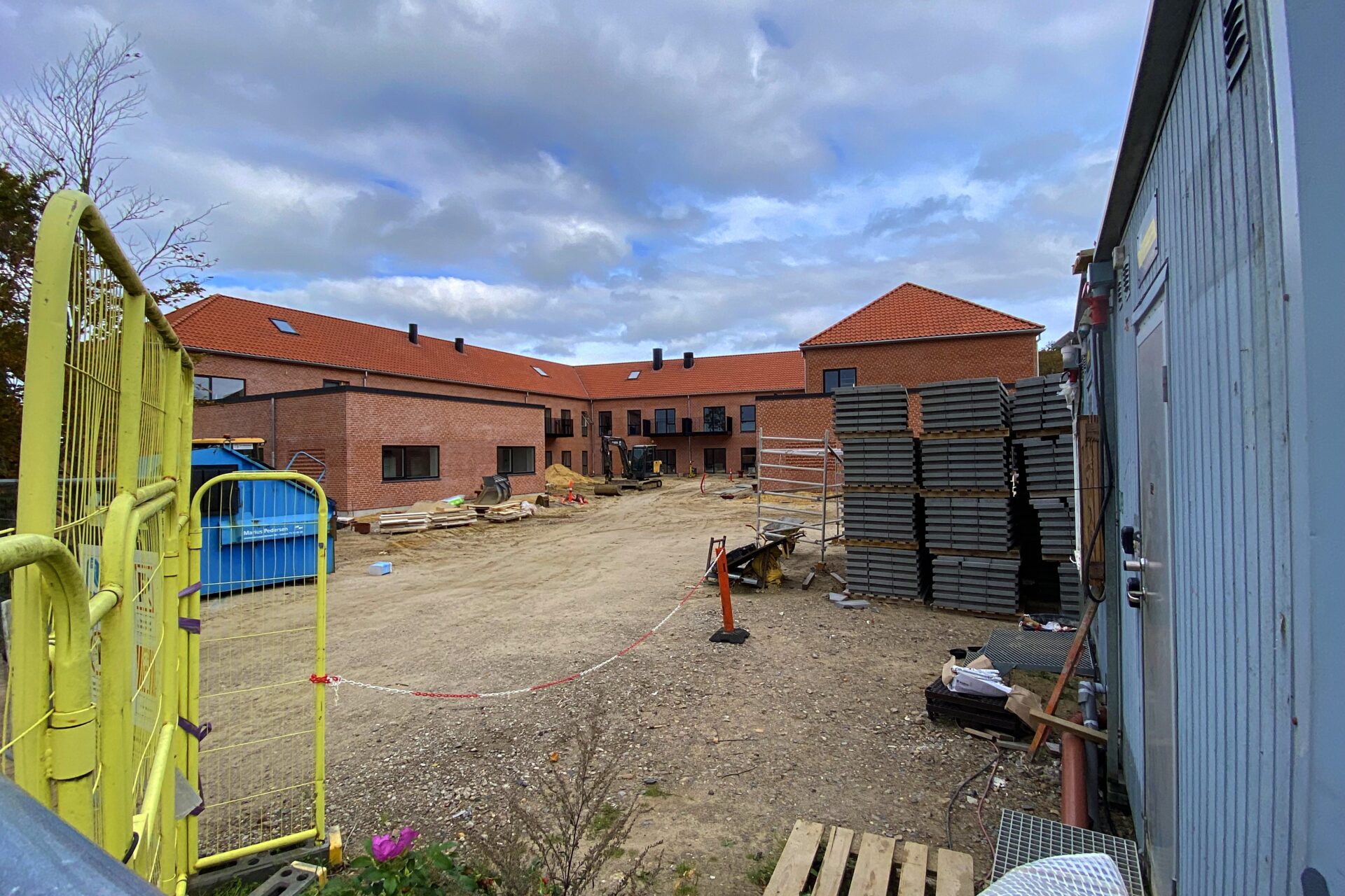 Boliger - gårdmiljø mod Fyrparken. Foto: Johnny Tauman.