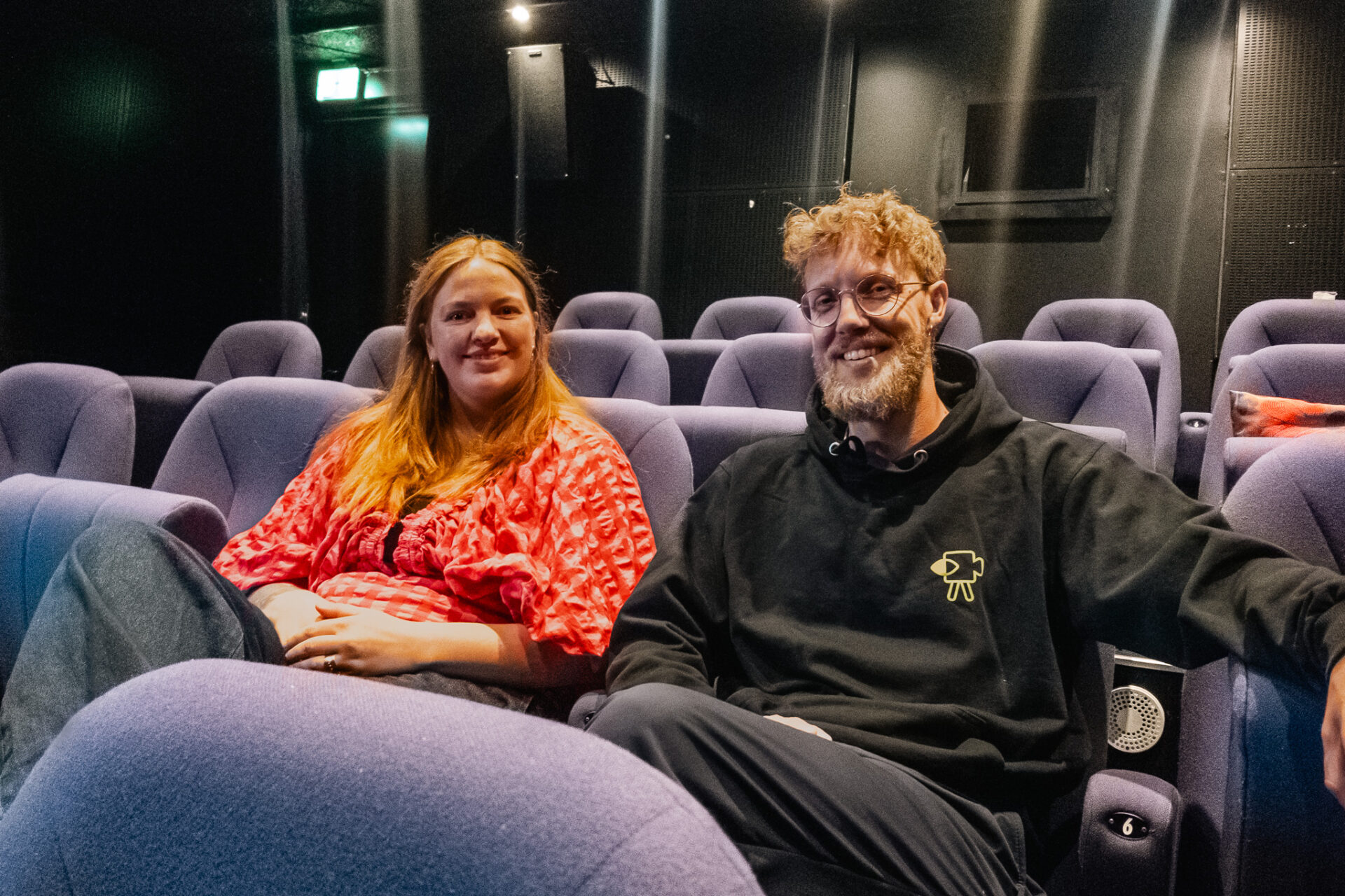 Karoline Ølgaard Kjærgaard og Bue Nielsen var med til at etablere Esbjerg Filmværksted i efteråret 2023. Foto: Fjodor Pedersen.