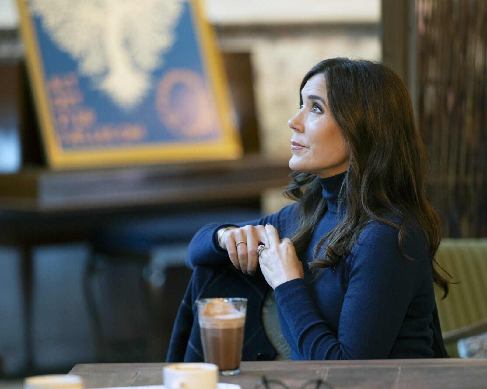 Da Dronning Mary besøgte Folkehuset i Kvaglund i 2023 blev hun tituleret kronprinsesse. Arkivfoto: Esbjerg Kommune.