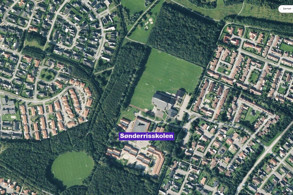 Sønderriskolen - ikke plads til boldbaner