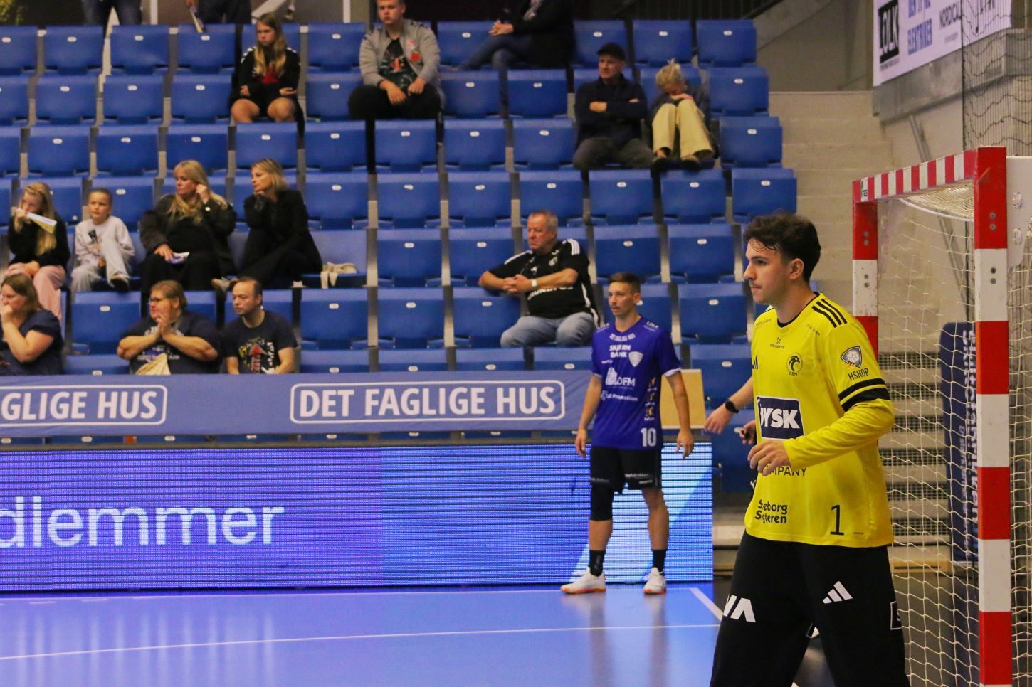 Jerry Tollbring stod i store dele af kampen og ventede på en assist. Foto: Johnny Tauman.