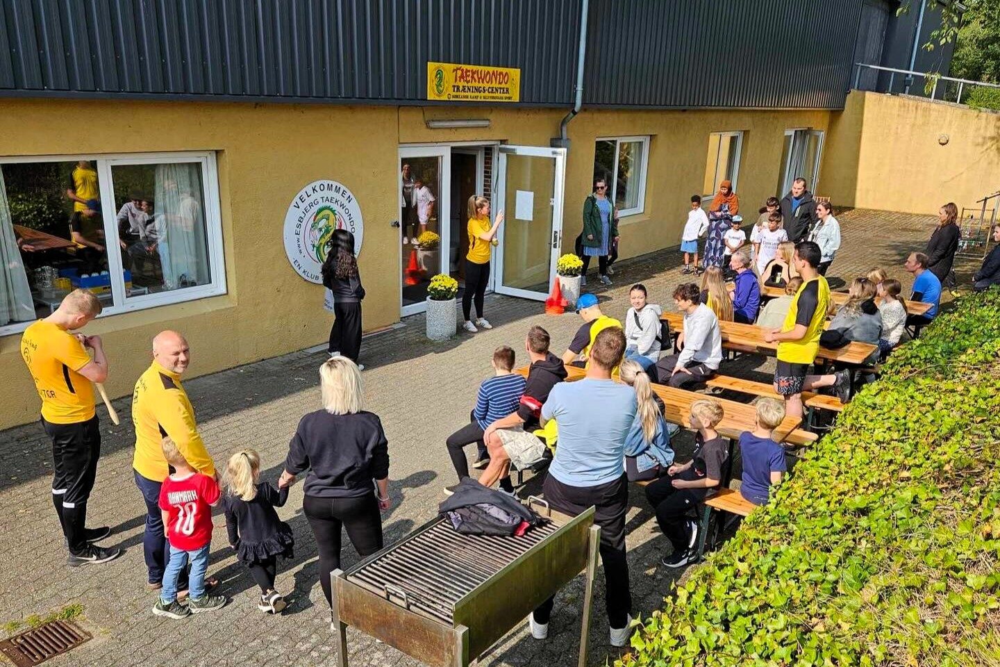 I 1981 - for 44 år siden - fik ETK sine egne lokaler i EFI-hallerne. Privatfoto.