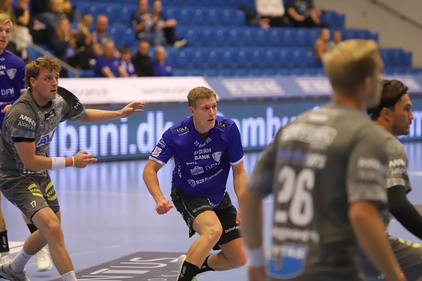 Andreas Søgaard på mellemhånd