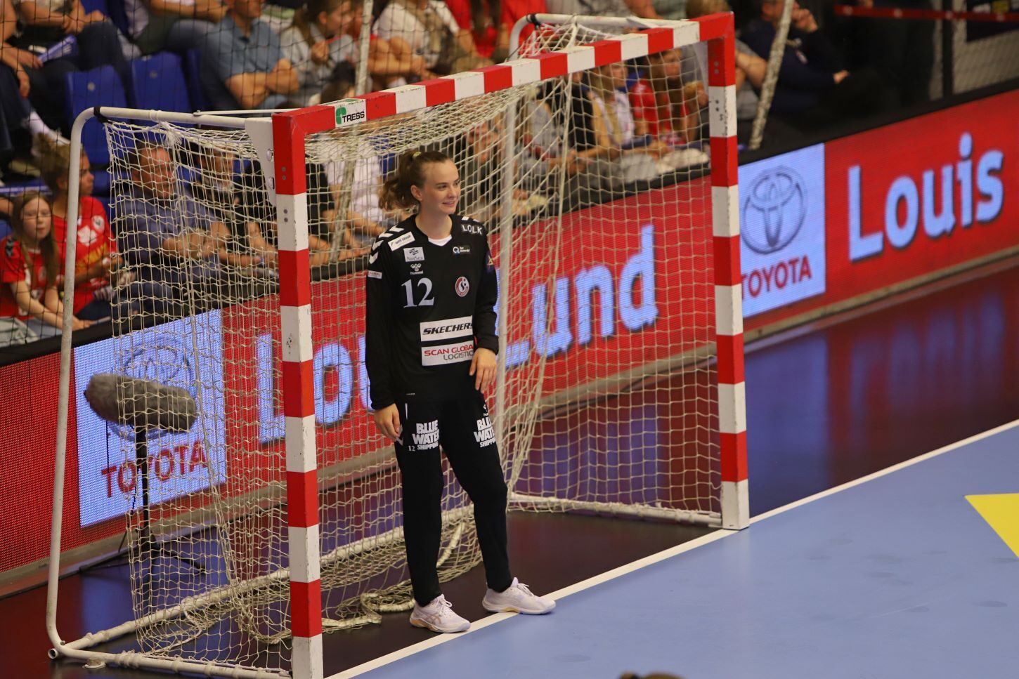 Anna Kristensen stod en god kamp mod Metz. Foto: Johnny Tauman.
