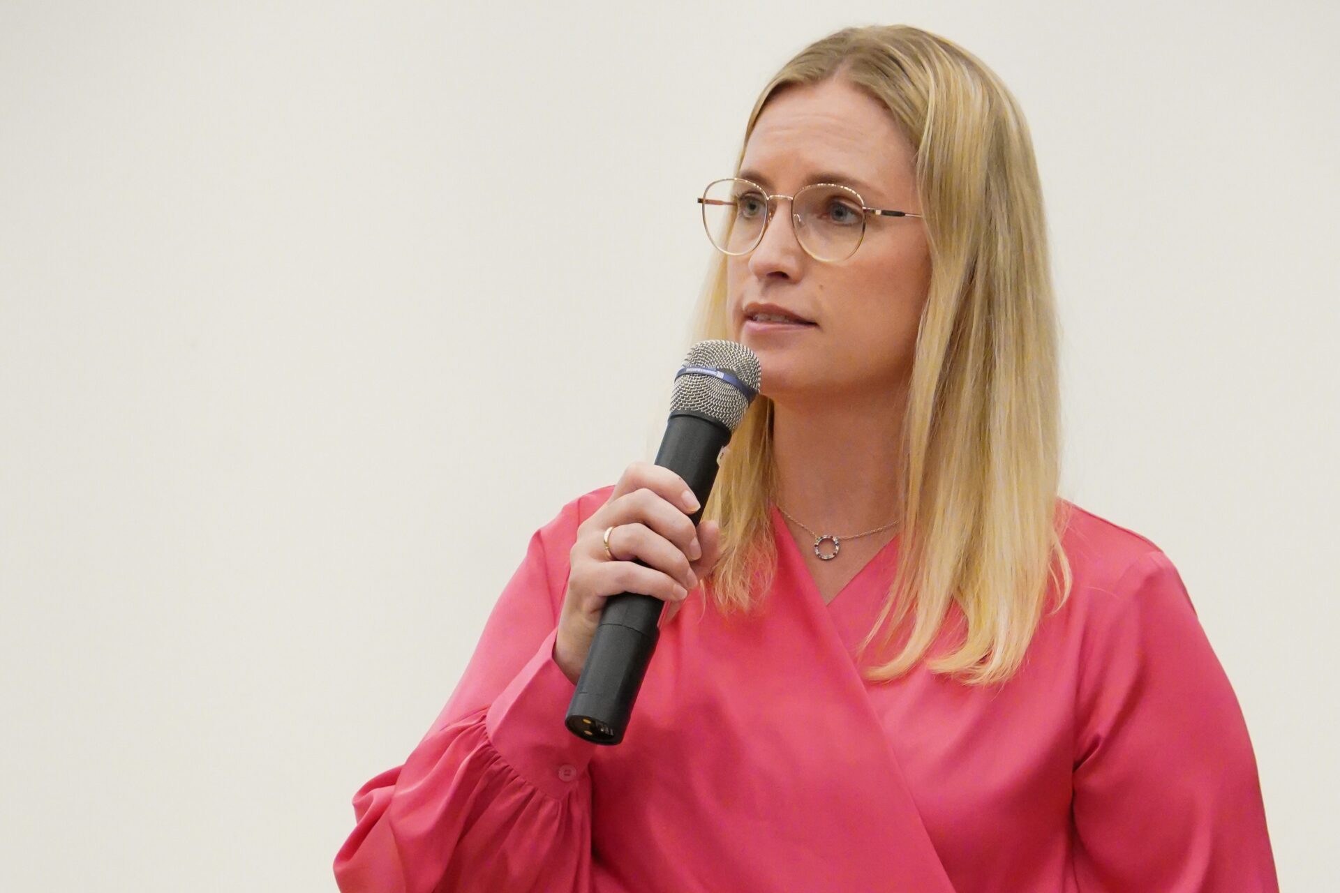 Tale ved økonominister Stephanie Lose, der i sin tid som regionsrådsformand var med til at lægge grundstenene til psykologiuddannelsen på SDU i Esbjerg.