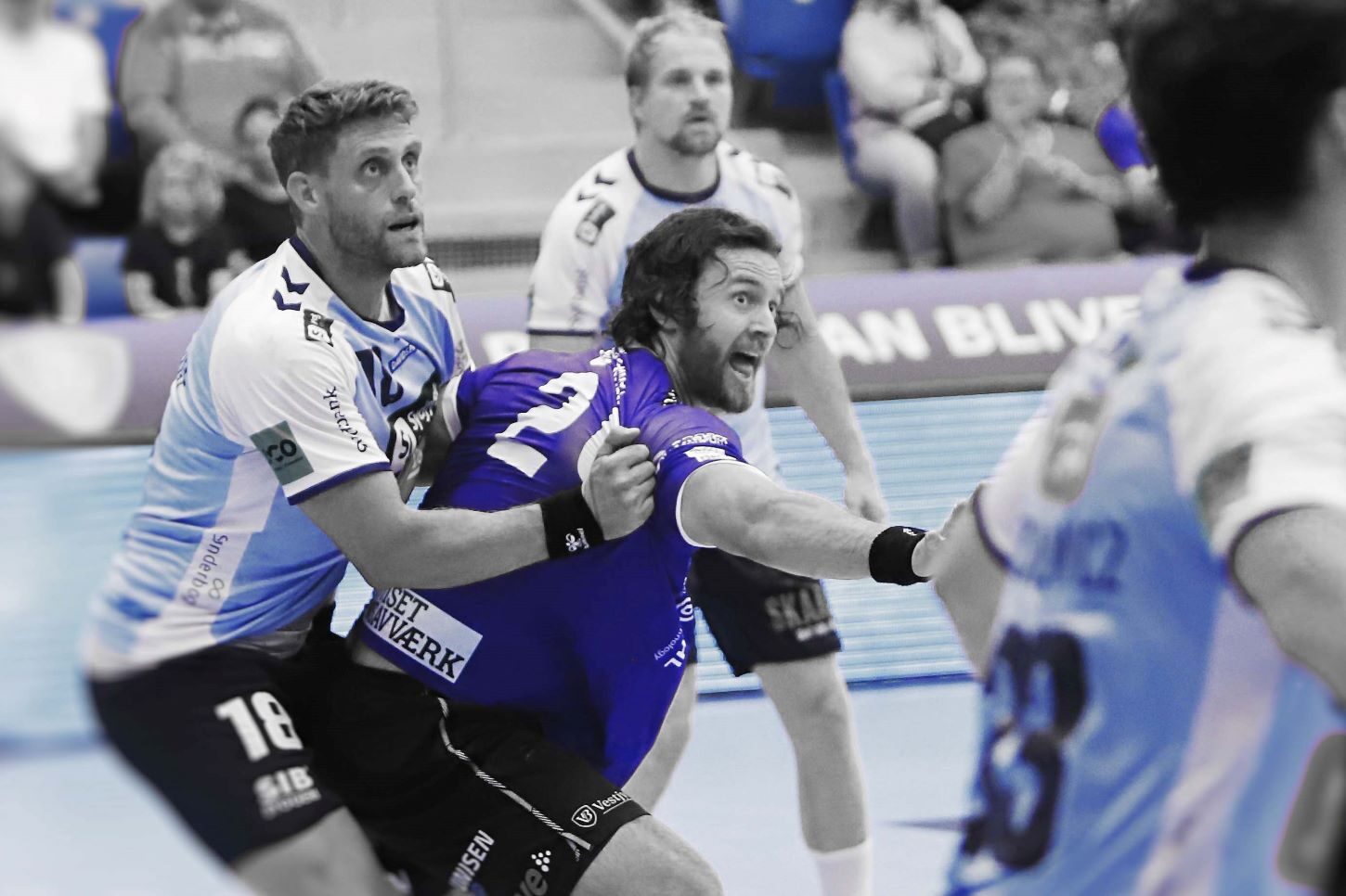 En kriger på stregen, som er svær at holde