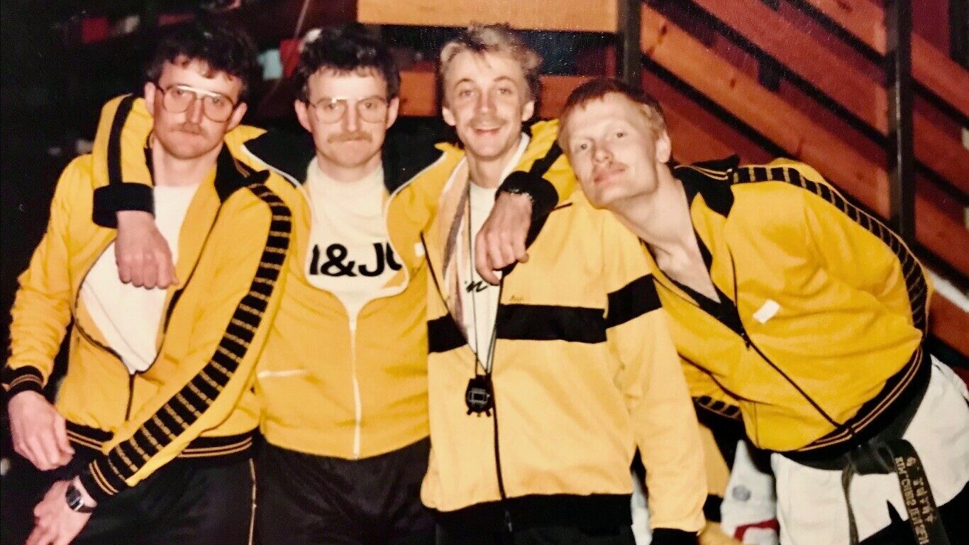 Billedet illustrerer meget godt overskriften på denne artikel - og filosofien i klubben. Privatfoto.