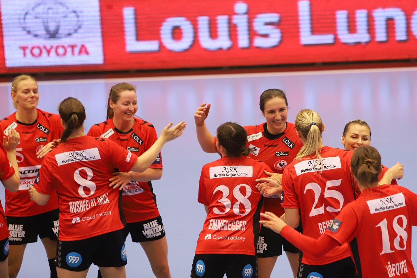 Lad os få nogle flere sejre - glade smil smitter. Arkivfoto: Johnny Tauman.