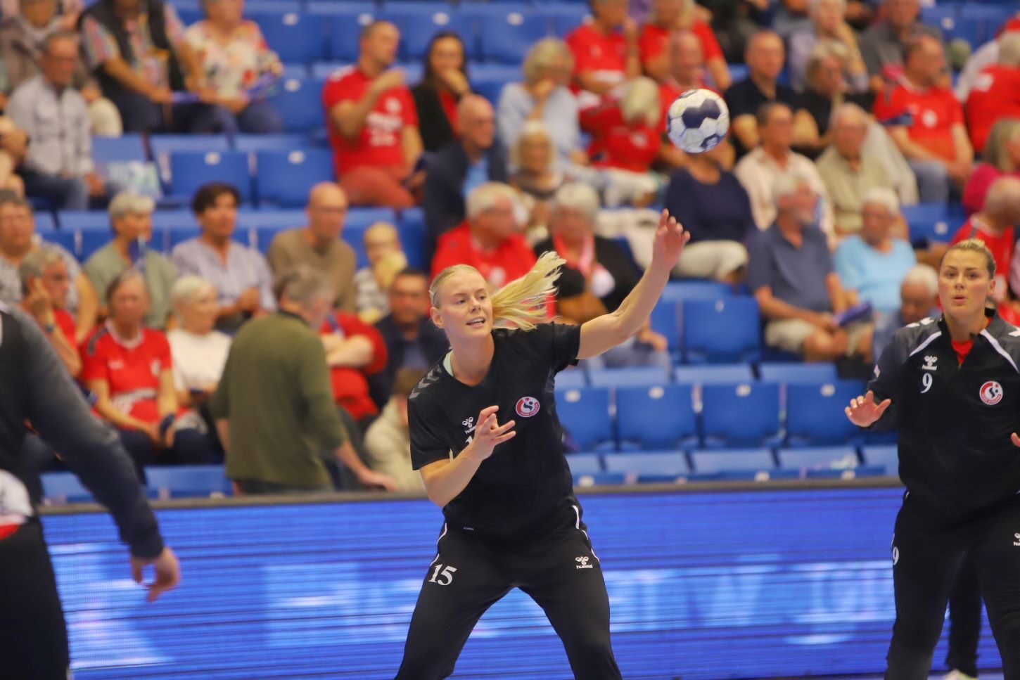 Nina Koppang får større og større ansvar for Team Esbjerg. Foto: Johnny Tauman.