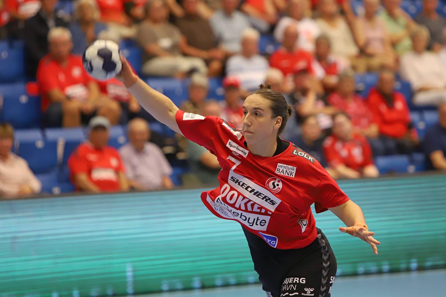 Tabea Schmid - ligaens nummer et på topscorerlisten med 34 mål. Foto: Johnny Tauman.