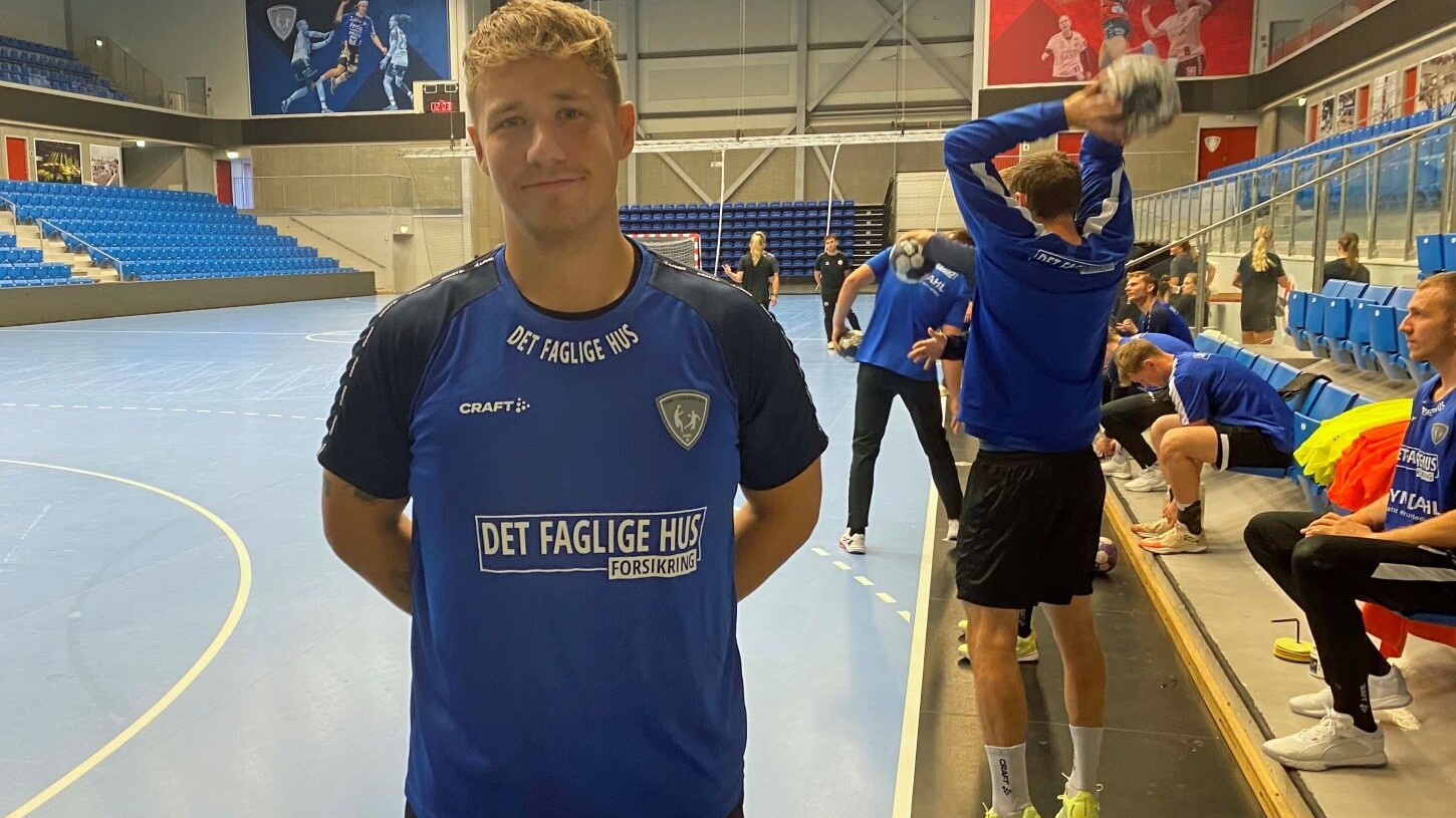 Teis er glad for at komme til REHH - kontrakt i denne sæson. Foto: Johnny Tauman.