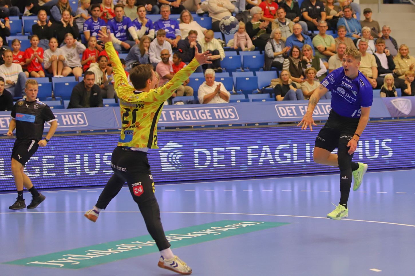 Teis med sikker scoring. Foto: Johnny Tauman.