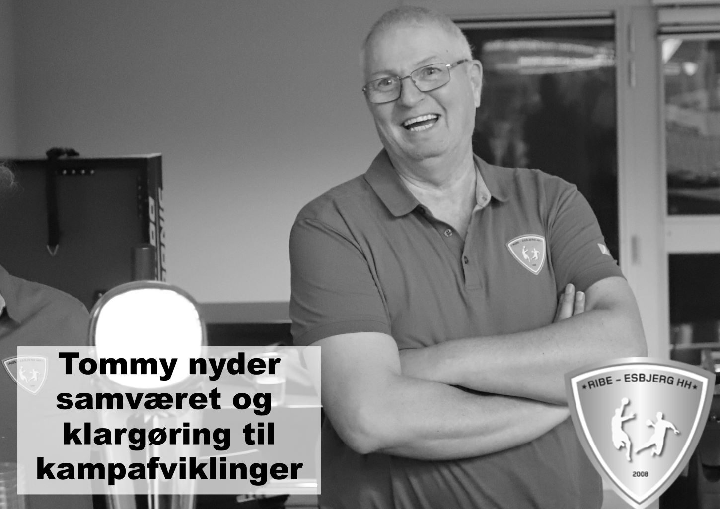 Tommy er en del af "fadølsforsyningen" i Blue Water Dokken. Foto: Johnny Tauman.