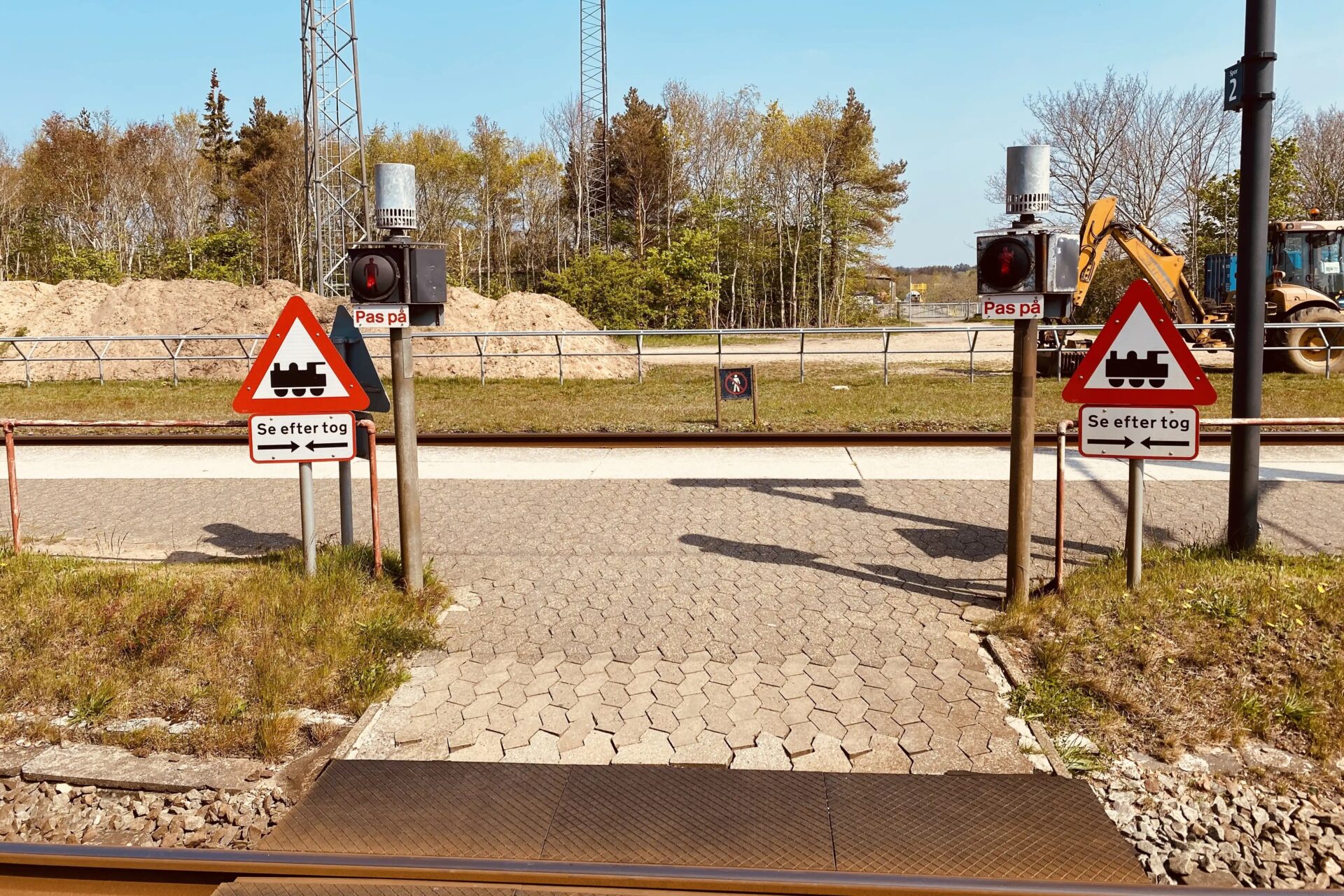 Lokalrådet har i mange år råbt op om den manglende sikkerhed på Tjæreborg Station - nu sker der noget. Foto: Jacob Laursen, DanskeJernbaner.dk.