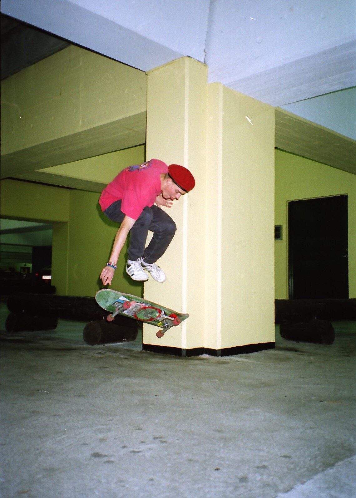 1990 (cirka) - P-kælder under CityCenter Søren Peter Kruse Jensen. Foto: Morten Knak.