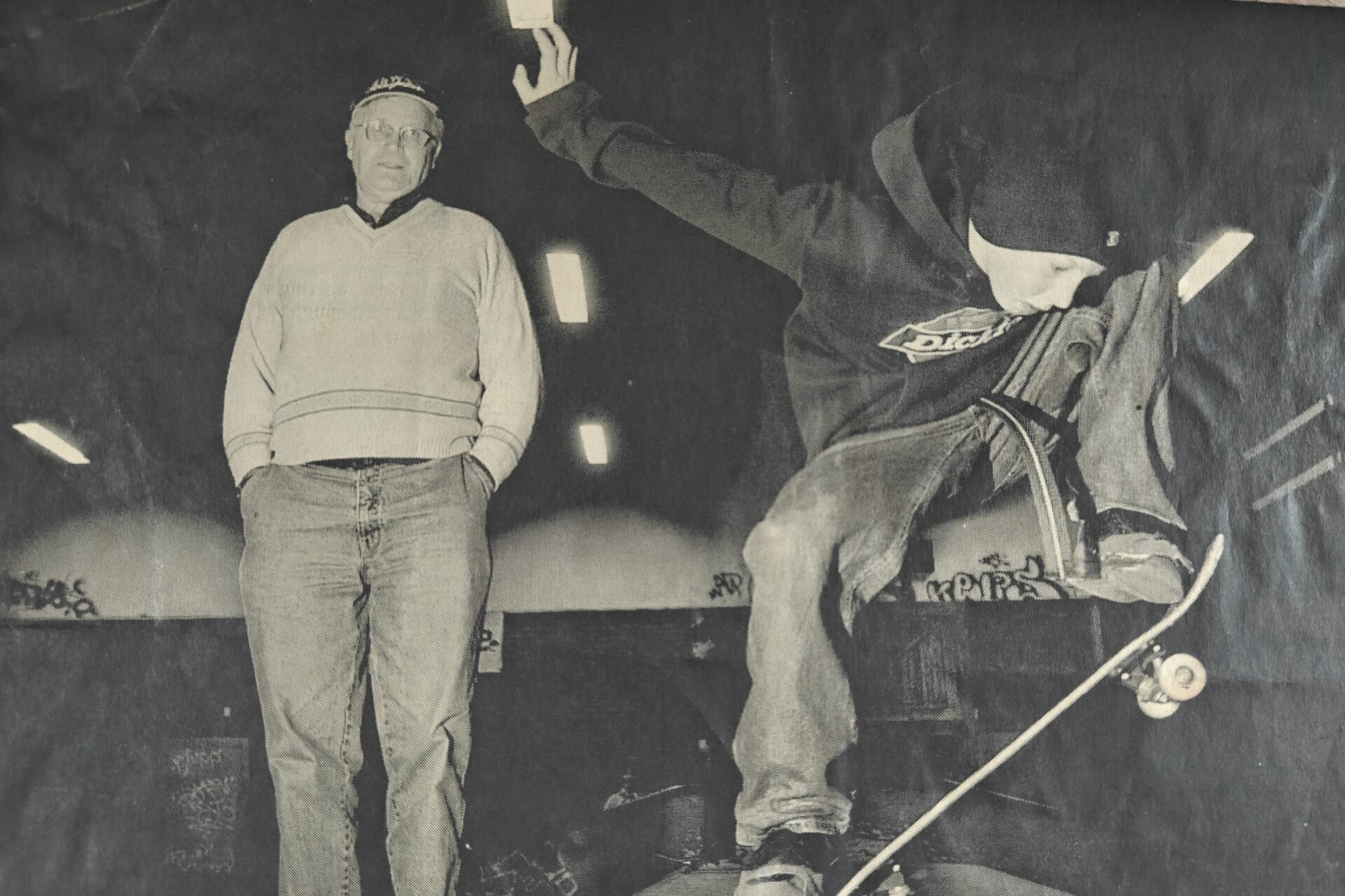 2002 - Svend Schlosser og Michael Vodsø. Foto: Thomas Freitag.