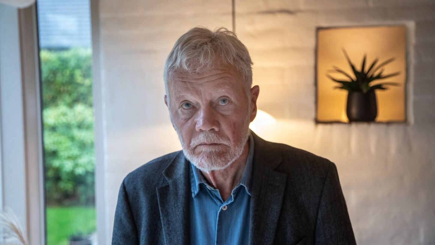 Jørgen Riis Jepsen har glæde ved at fortælle. Foto: Johnny Tauman.