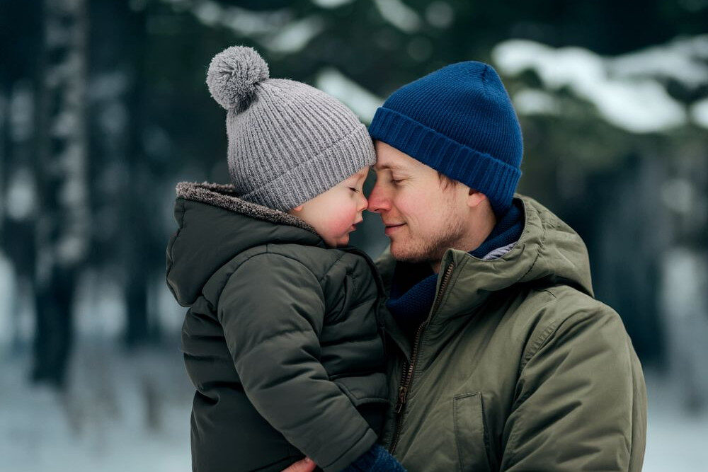 Man kan bidrage til julehjælpen via MobilePay-nummer 13221. Foto: AI-genereret/Dansk Folkehjælp.