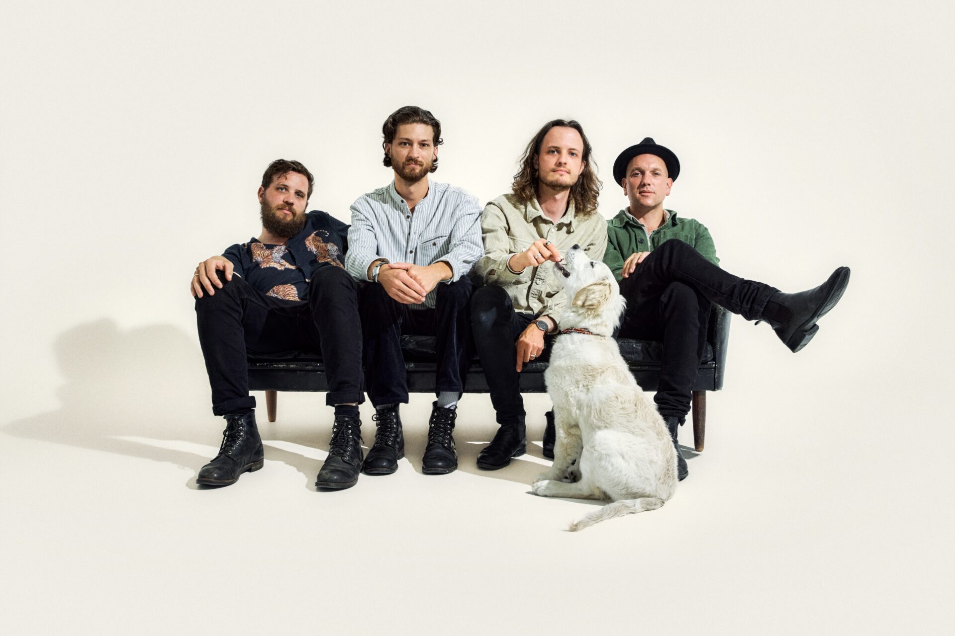 Den københavnske americana-kvartet Baby Did a Bad Thing gæster Fanø midt i deres releasetur med albummet Hope. Pressefoto.