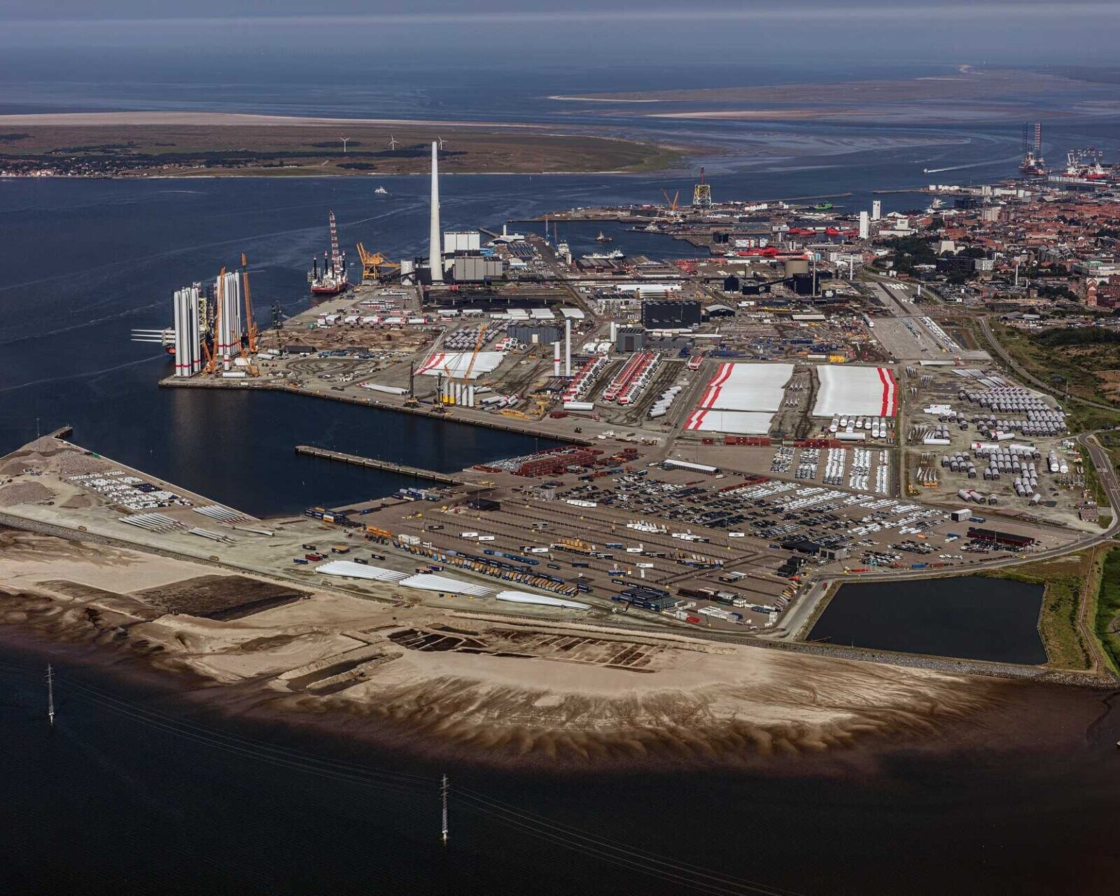 Esbjerg Havn. Pressefoto.