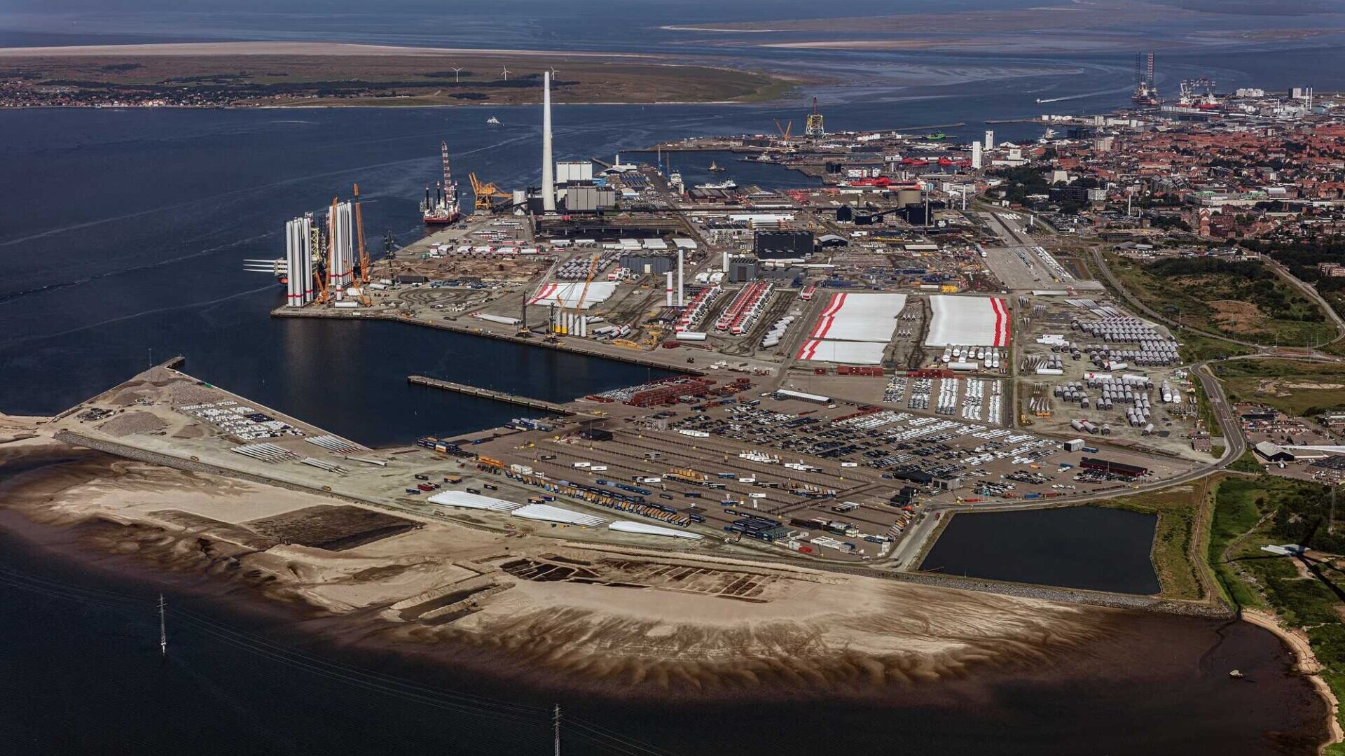 Esbjerg Havn. Pressefoto.