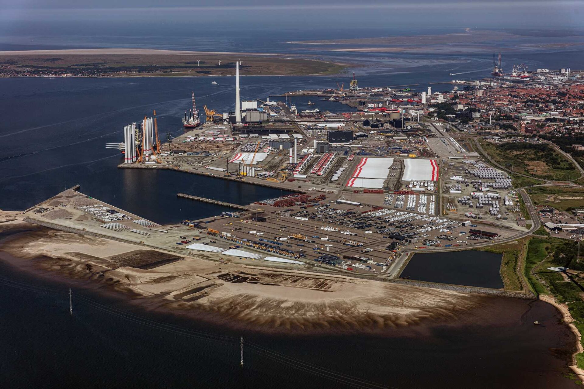 Esbjerg Havn. Pressefoto.