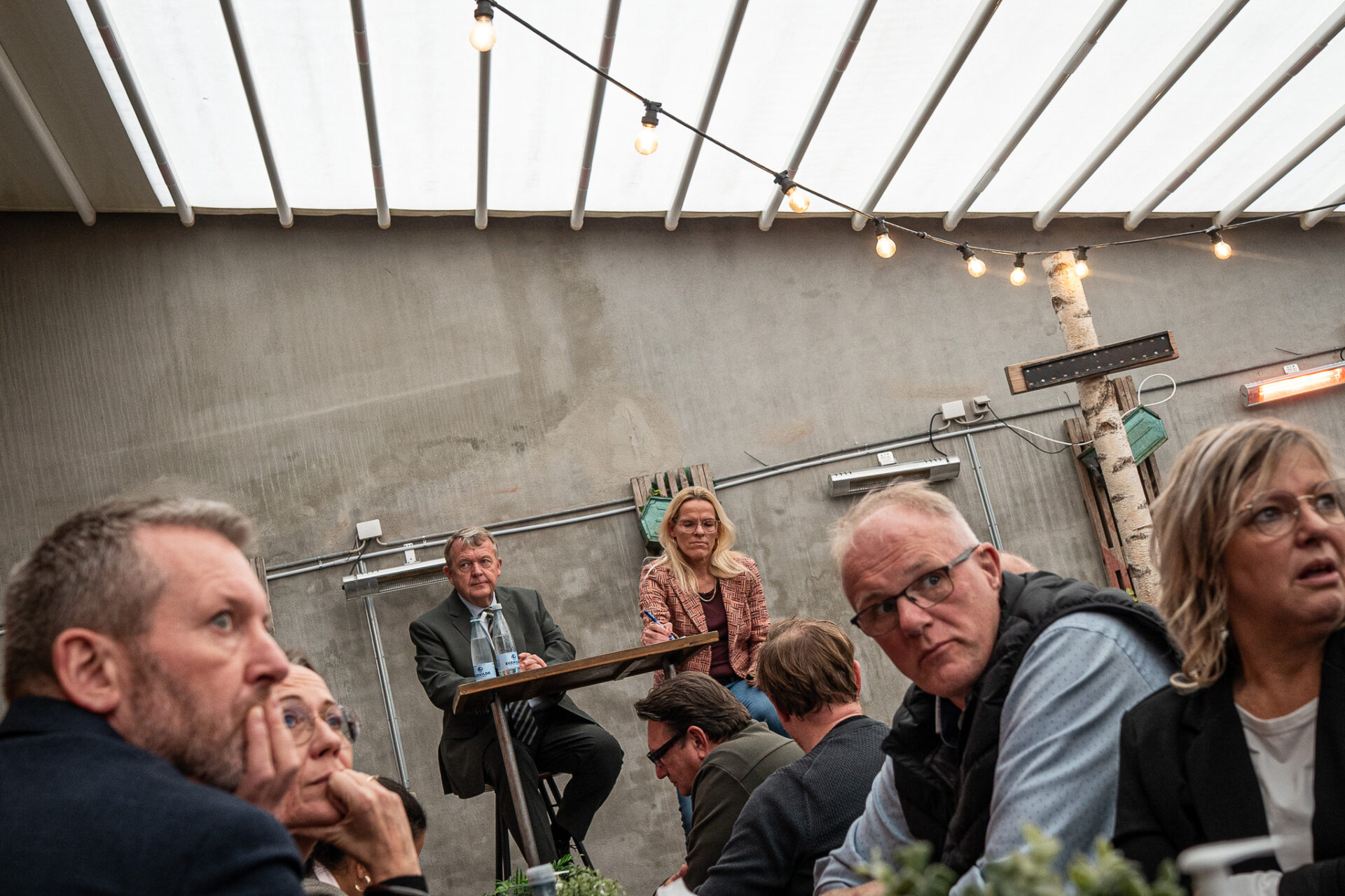 Spørgelysten var stor - faktisk størst på emner, som sorterer under ældreministeren. Foto: Fjodor Pedersen.