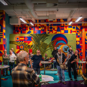 Omkring 50 var mødt op til en samtale om kulturens udvikling i kommunen. Foto: Fjodor Pedersen.